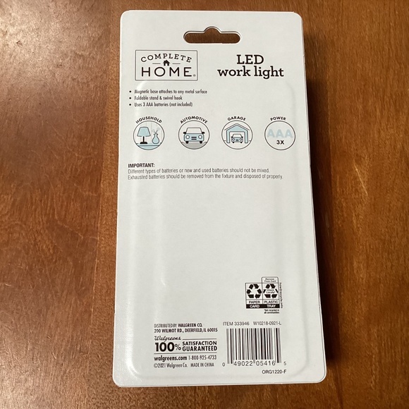 Complete Home LED Work Light New - Picture 5 of 9